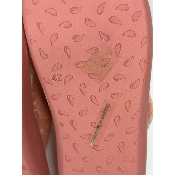 Ancient Greek Sandals Charisma Terry Pink Thong Sandals Womens EU Size 42 US 11 - Picture 6 of 10